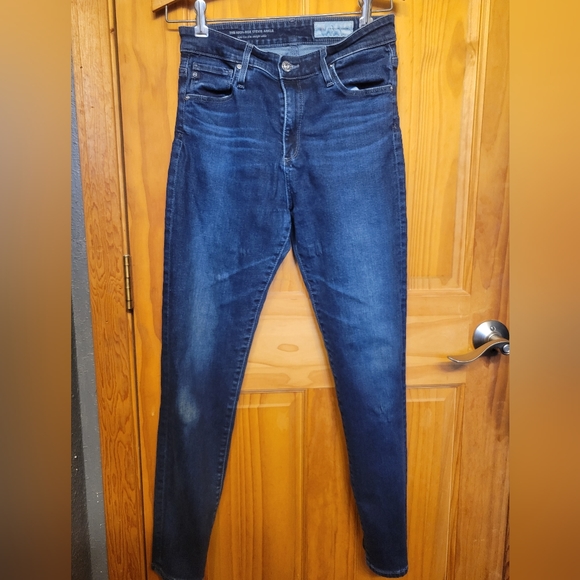 Anthropologie AG Adriano Goldschmied High Rise Stevie Ankle Jeans - Picture 5 of 8